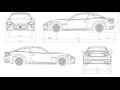 2011 Maserati GranCabrio  - Technical Drawing