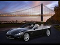 2011 Maserati GranCabrio - Top Down - Front Left Quarter View Photo