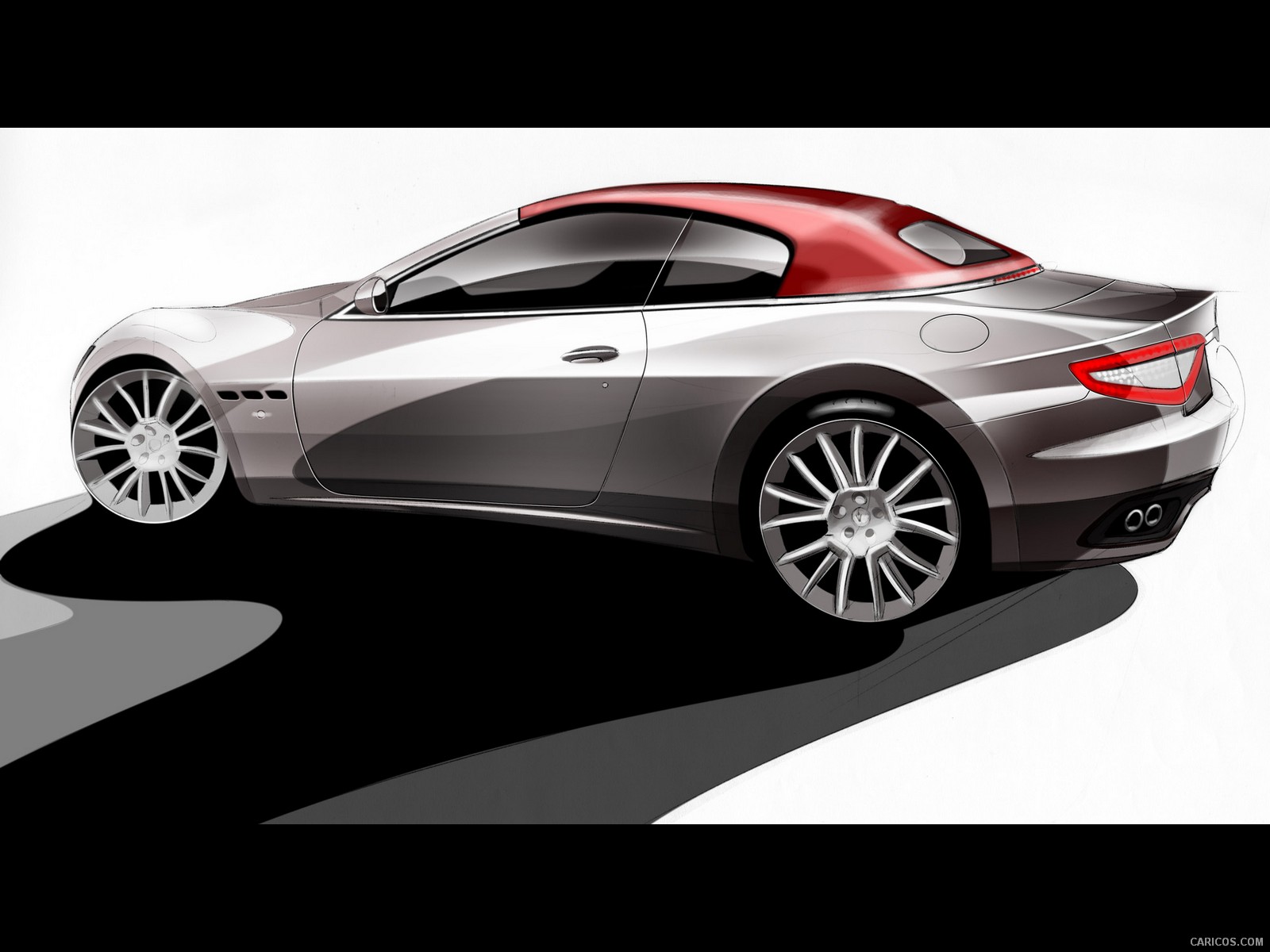 2011 Maserati GranCabrio - Top Up - Design Sketch, #59 of 59