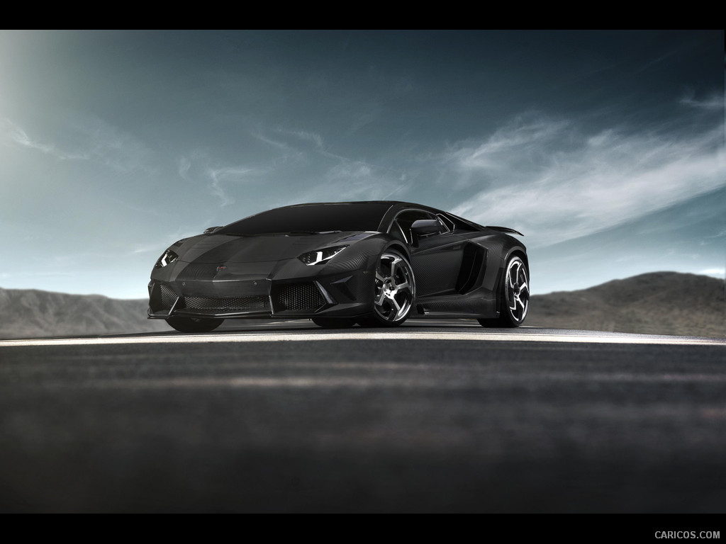 2012 Mansory Carbonado Black Diamond Lamborghini Aventador LP700-4  - Front