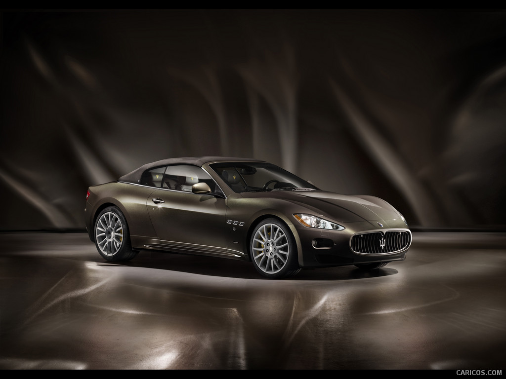 2012 Maserati GranCabrio Fendi - Top Closed - Front