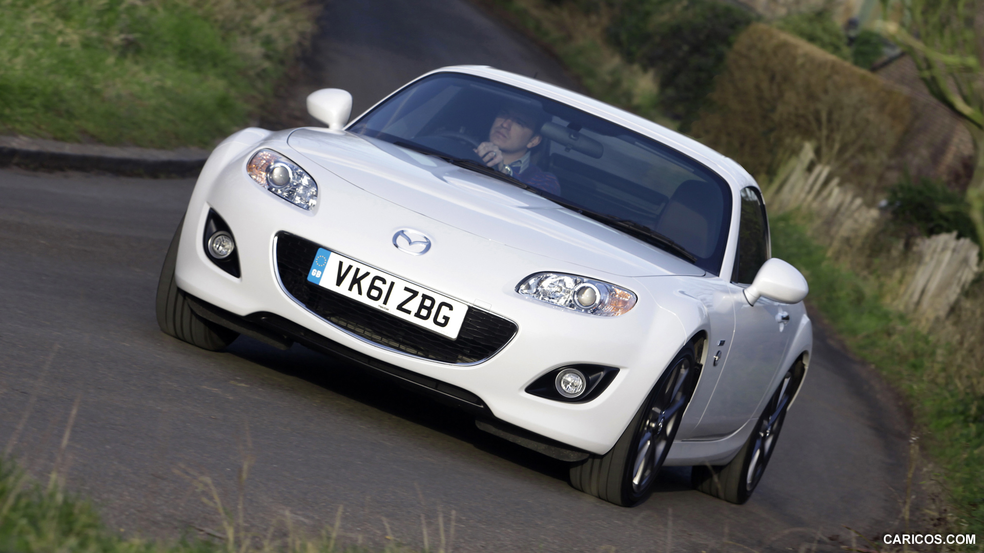 2012 Mazda MX-5 Venture Special Edition White - Front, #1 of 6