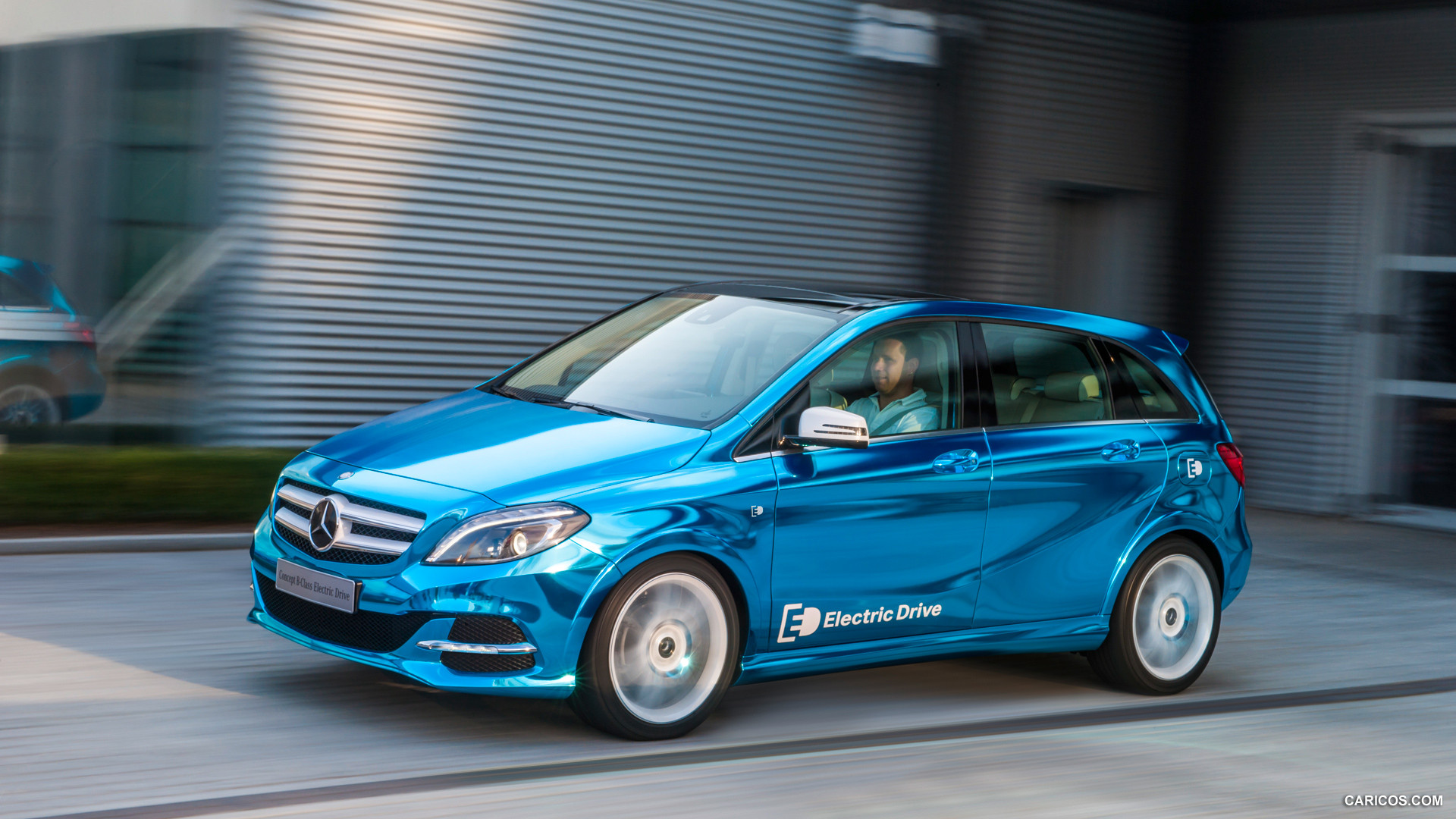 2012 Mercedes-Benz B-Class Electric Drive Concept  - Front, #3 of 18