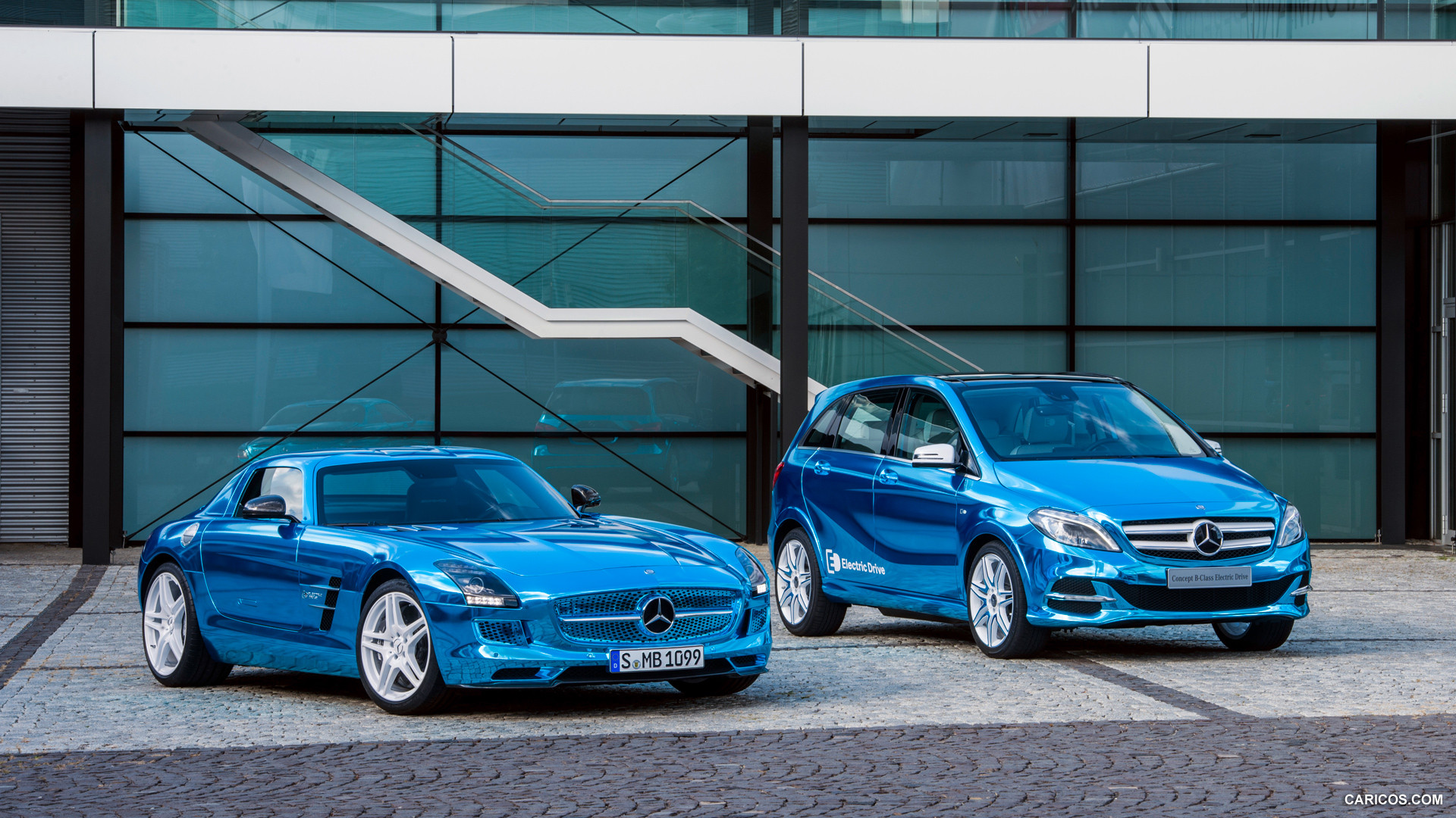 2012 Mercedes-Benz B-Class Electric Drive Concept and SLS AMG Coupé Electric Drive - , #8 of 18