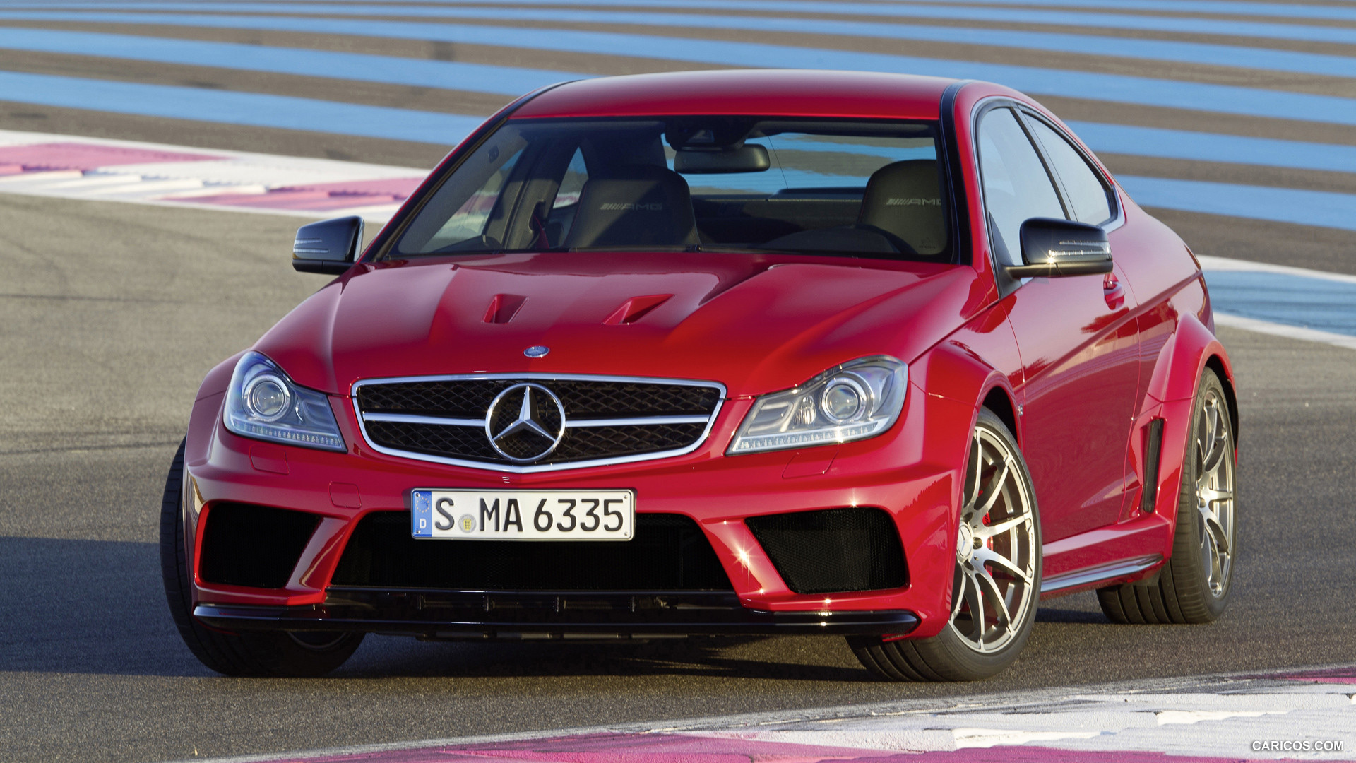 2012 Mercedes-Benz C63 AMG Coupe Black Series  - Front, #92 of 136