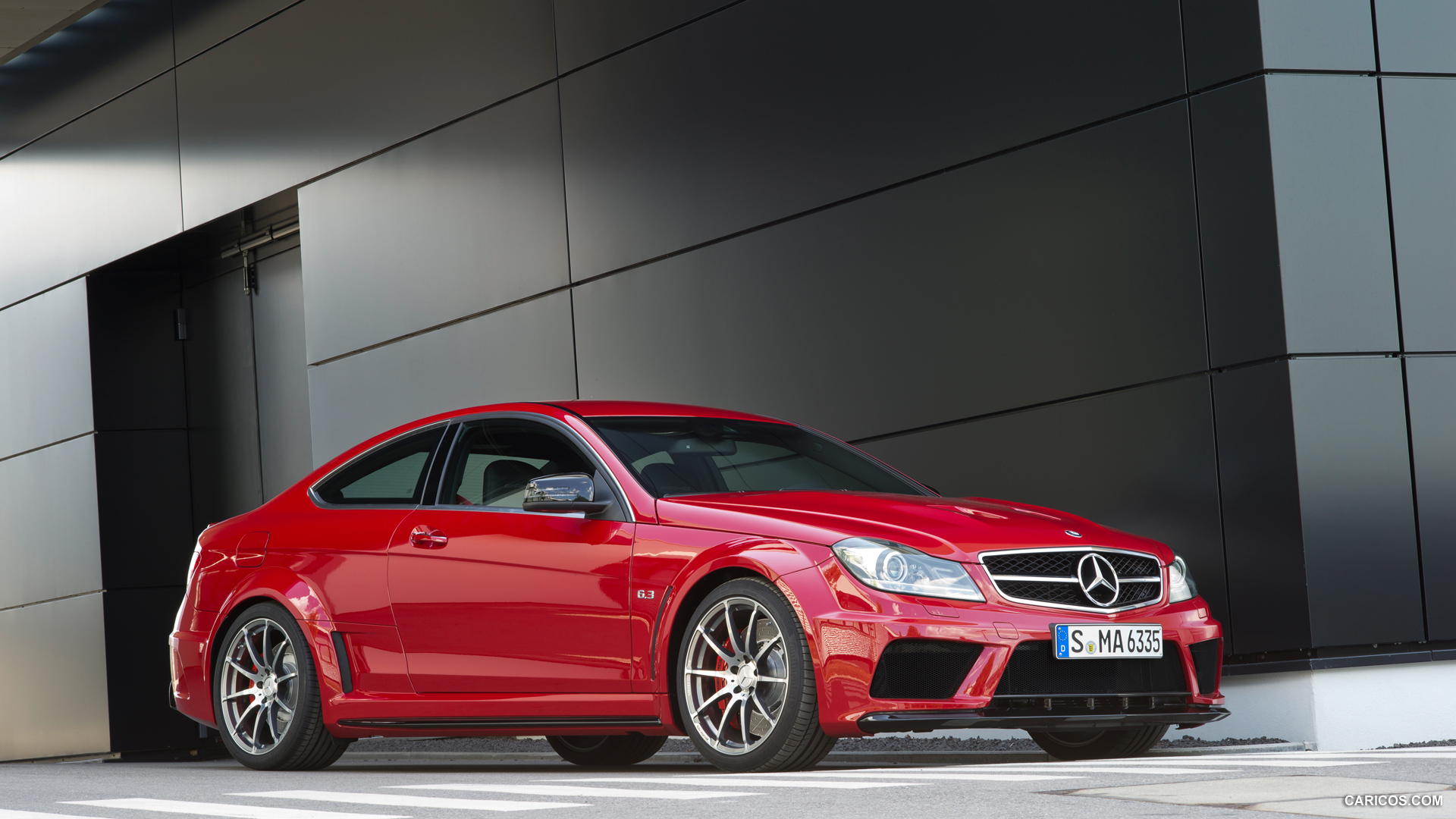 2012 Mercedes-Benz C63 AMG Coupe Black Series  - Front, #107 of 136