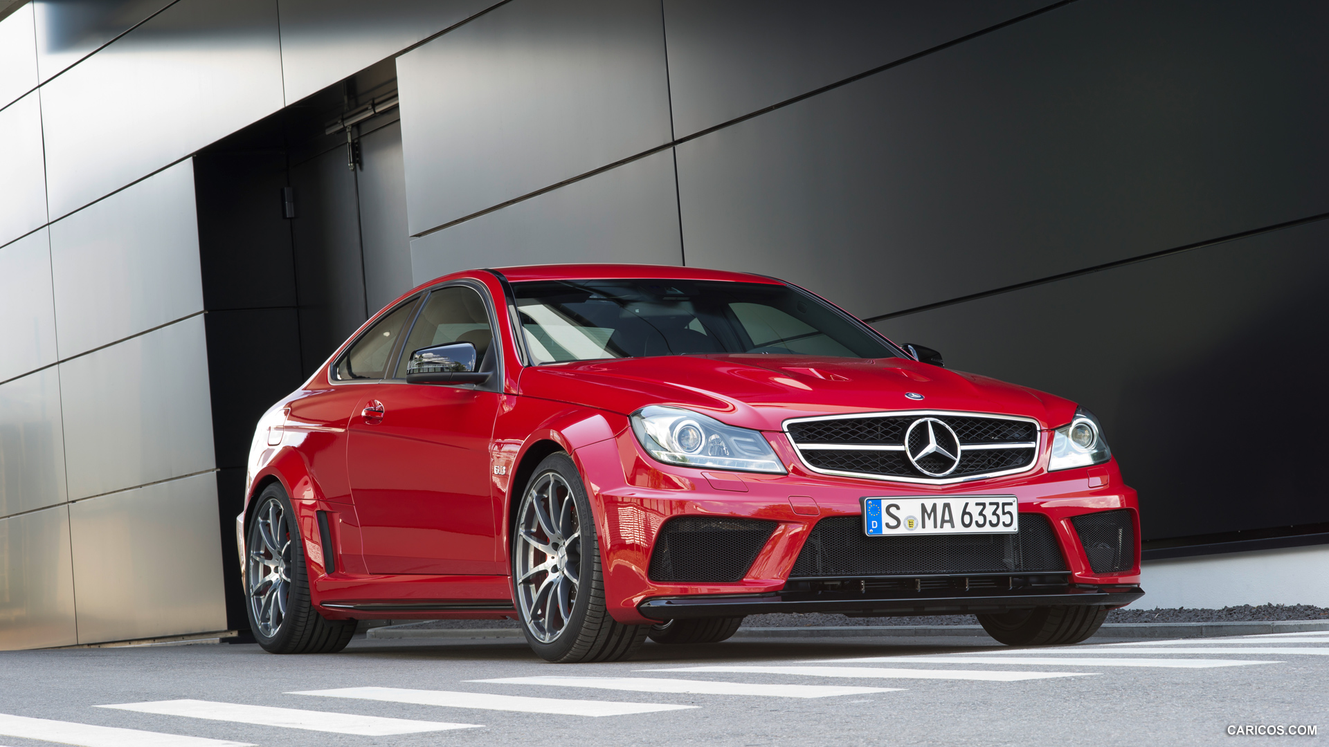 2012 Mercedes-Benz C63 AMG Coupe Black Series  - Front, #108 of 136