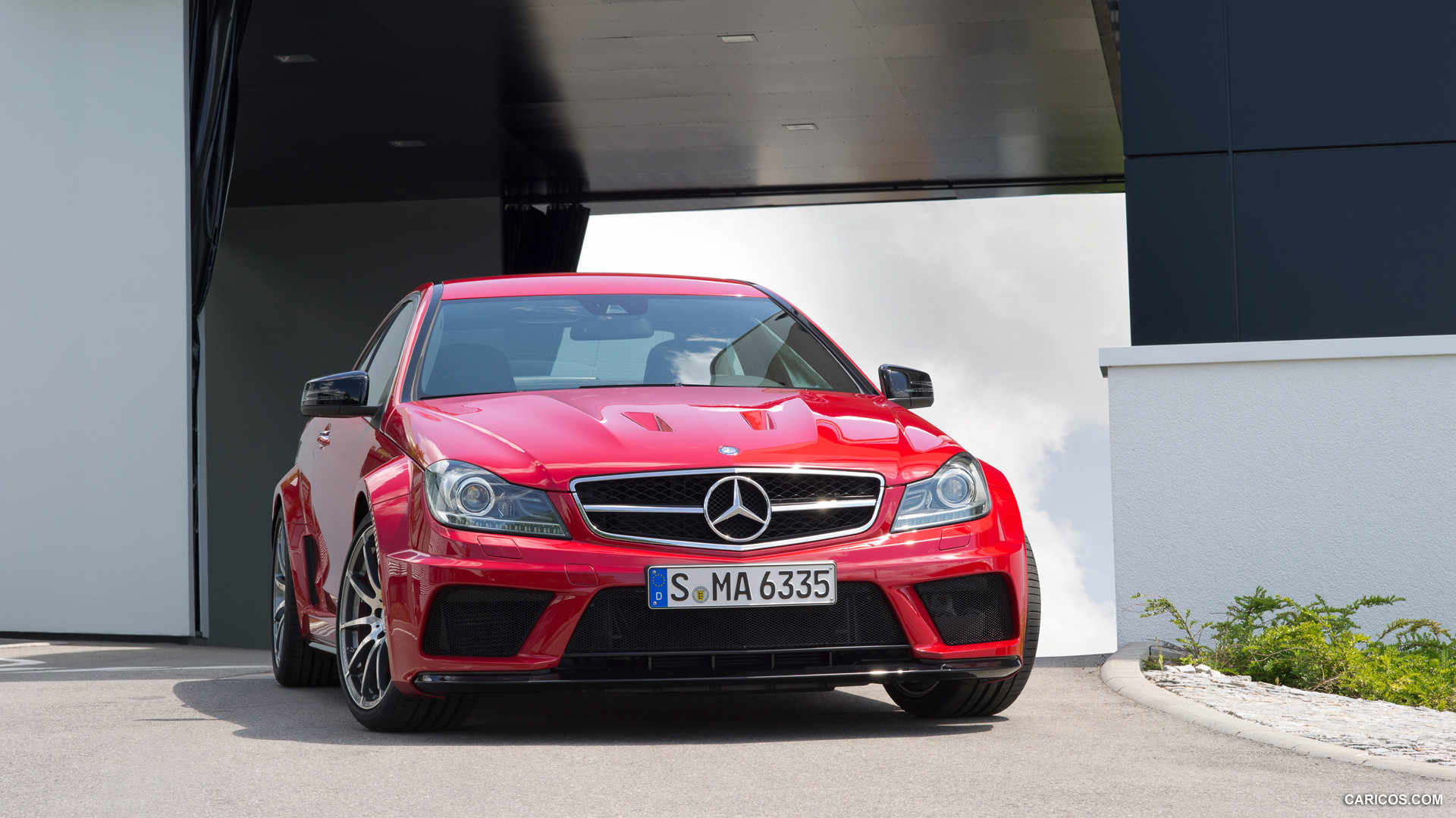 2012 Mercedes-Benz C63 AMG Coupe Black Series  - Front, #109 of 136
