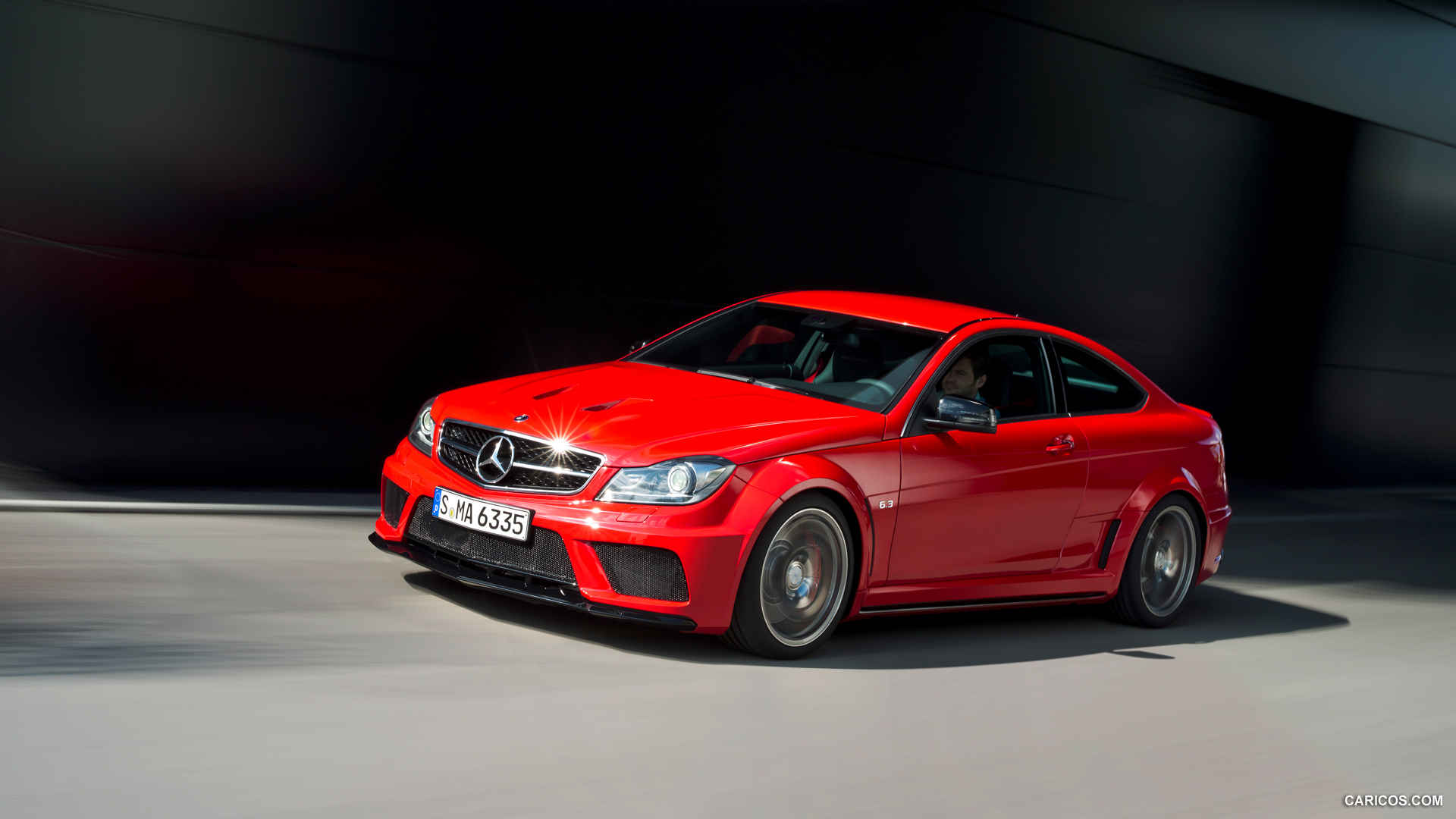 2012 Mercedes-Benz C63 AMG Coupe Black Series  - Front, #110 of 136