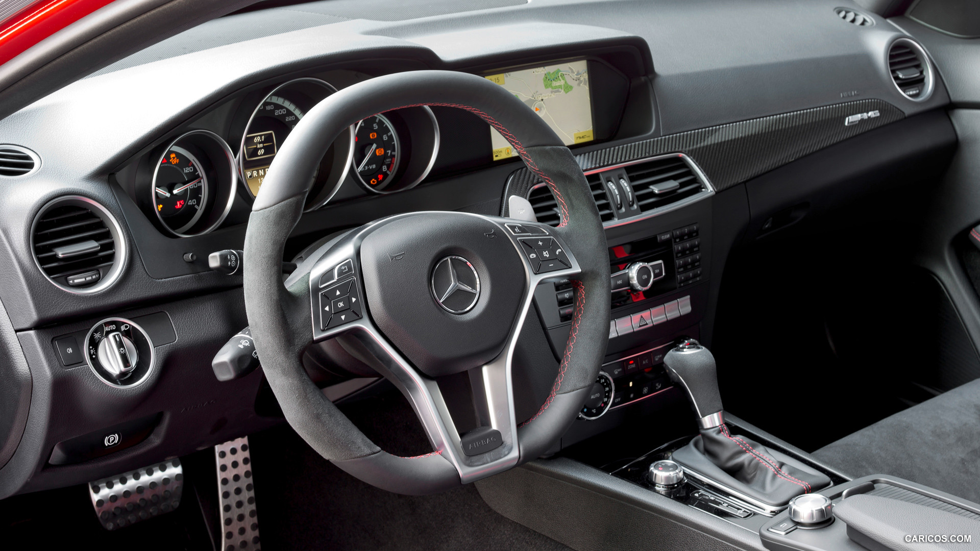 2012 Mercedes-Benz C63 AMG Coupe Black Series  - Interior, #122 of 136