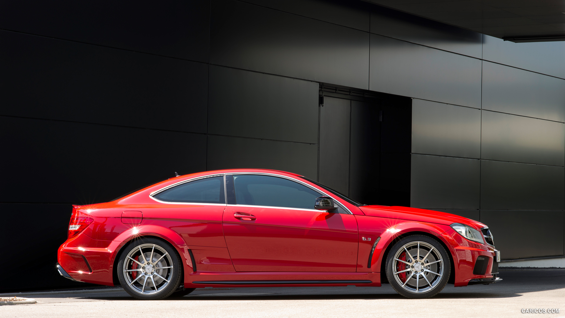 2012 Mercedes-Benz C63 AMG Coupe Black Series  - Side, #111 of 136