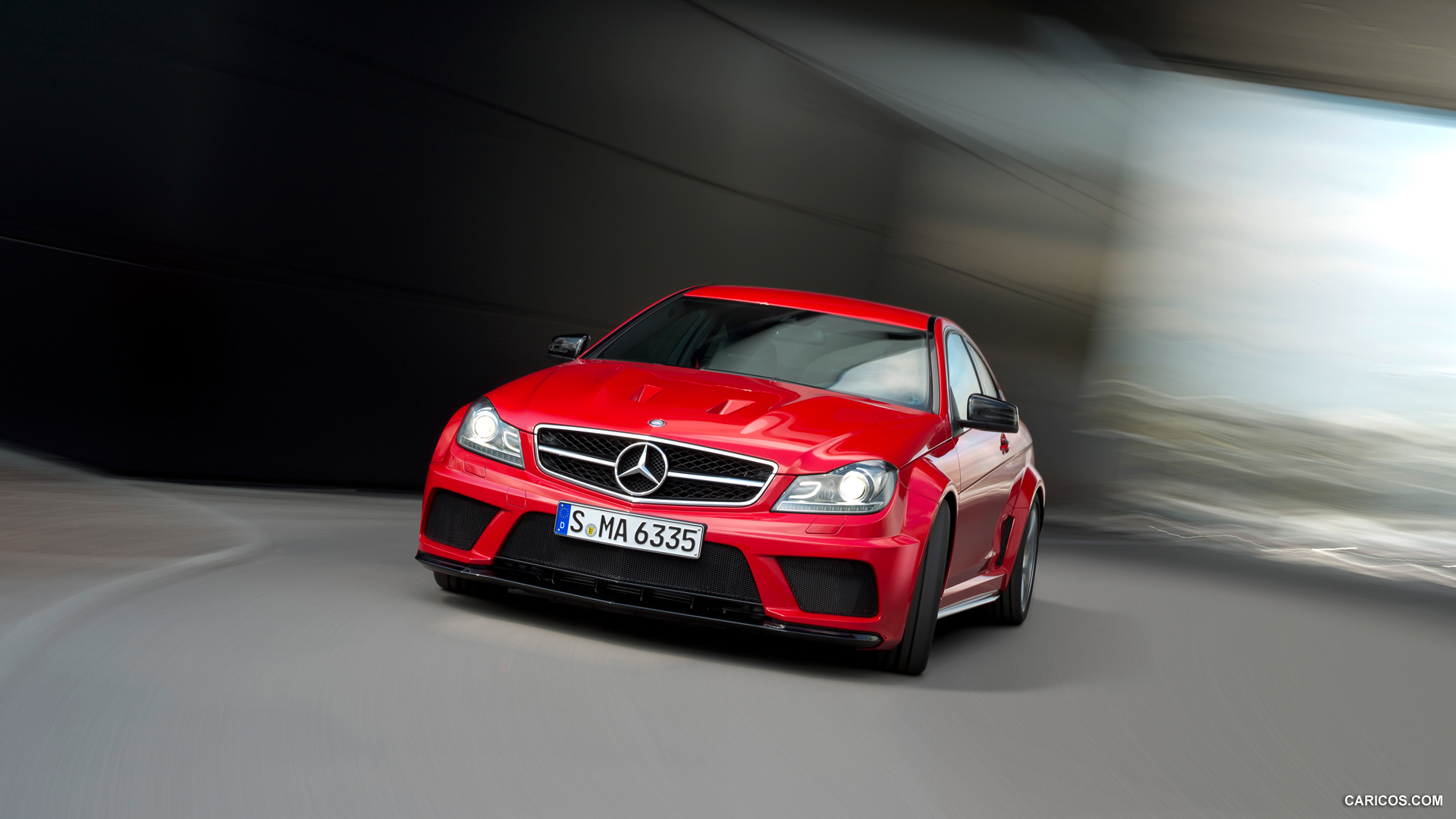2012 Mercedes-Benz C63 AMG Coupe Black Series  - Side, #113 of 136
