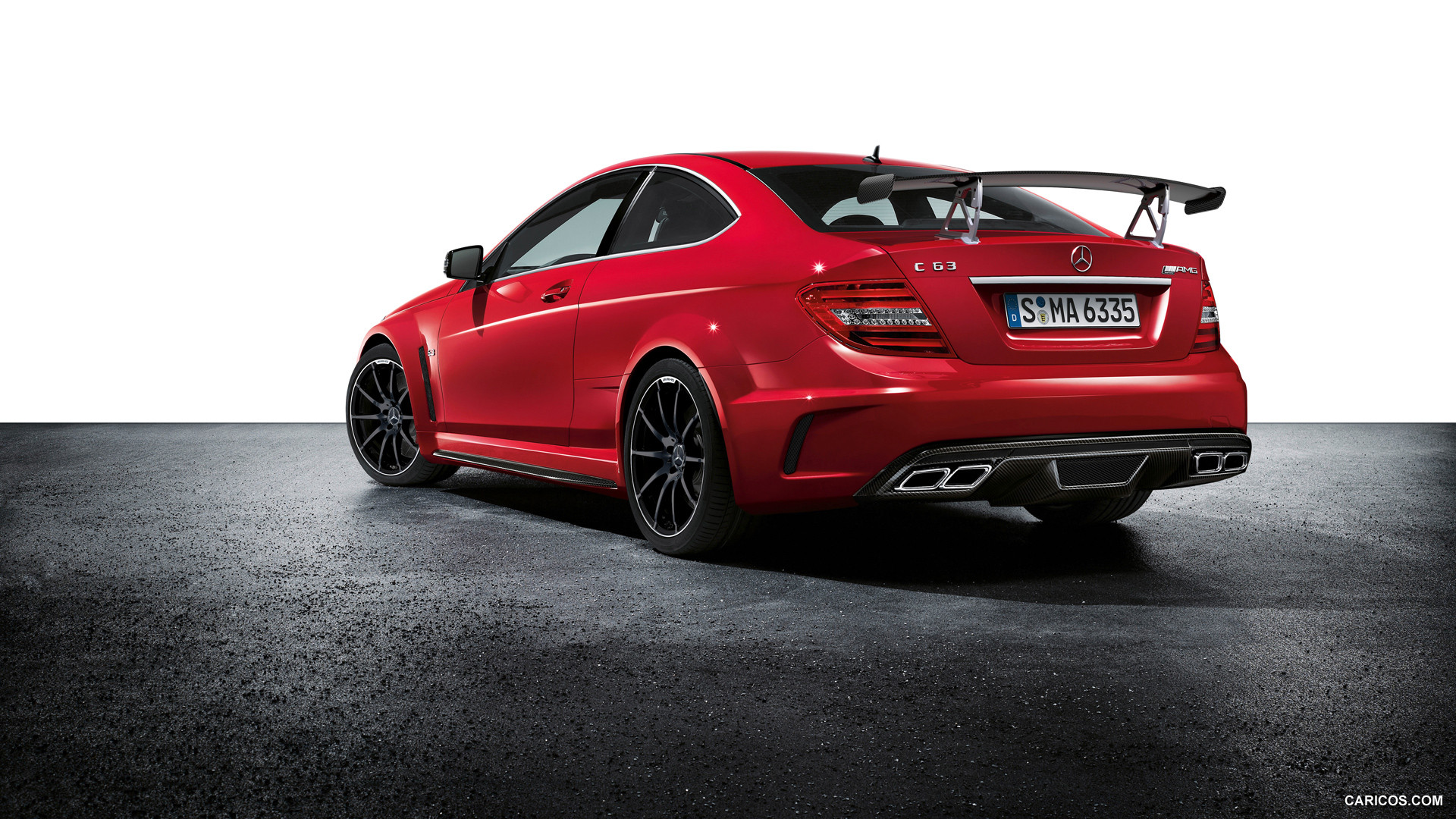 2012 Mercedes-Benz C63 AMG Coupe Black Series Aerodynamics Package - Rear, #133 of 136