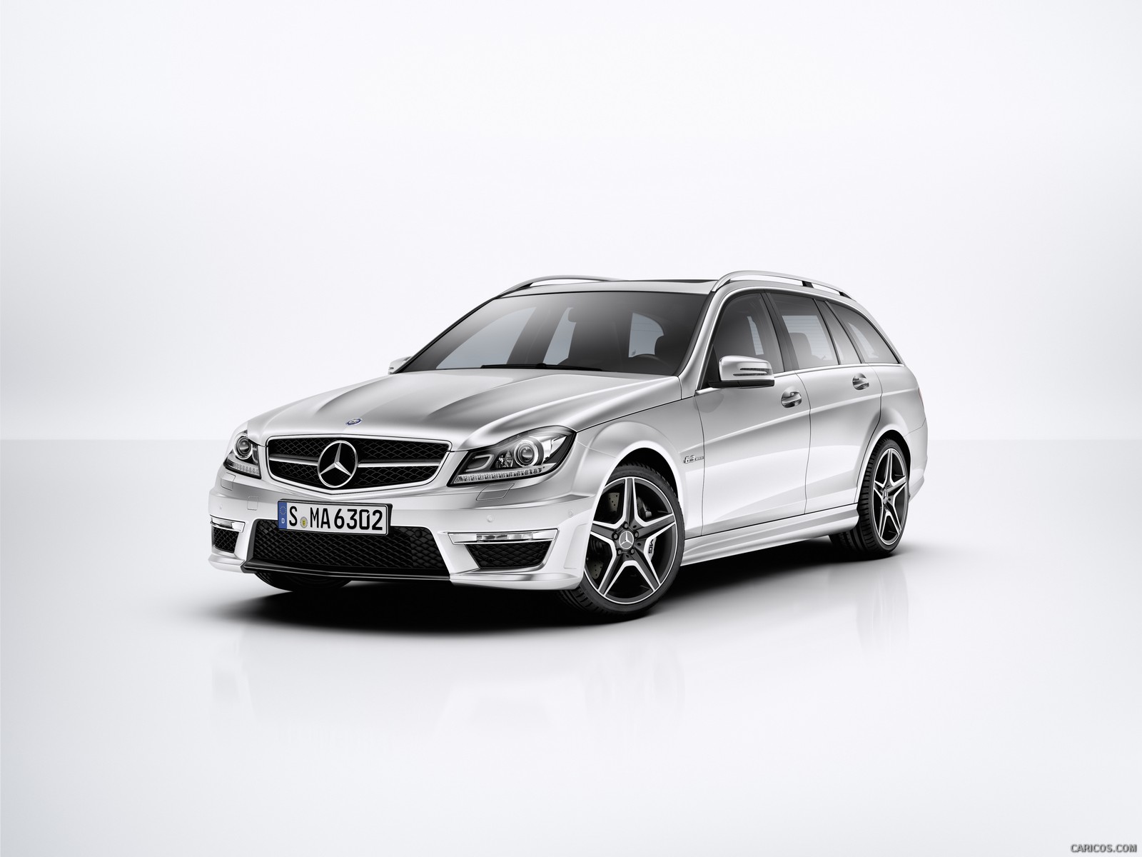 2012 Mercedes-Benz C63 AMG Estate  - Front Angle , #11 of 19