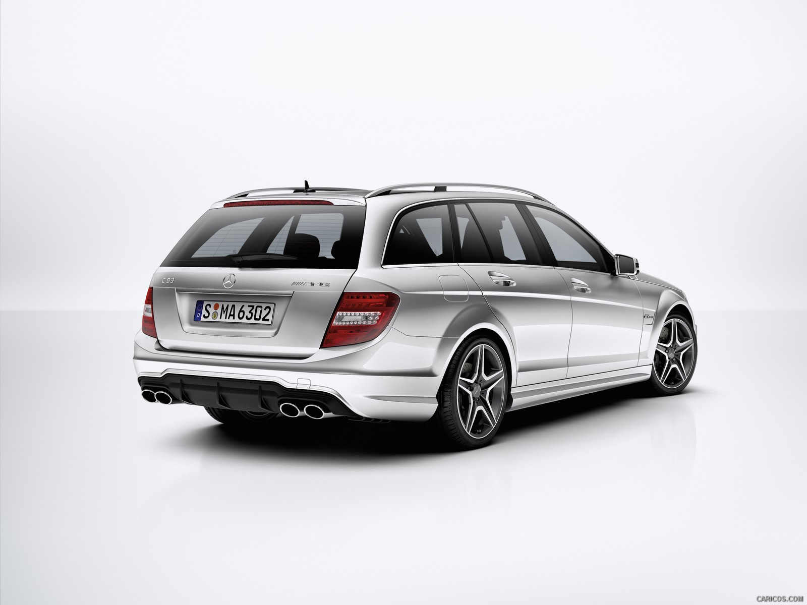 2012 Mercedes-Benz C63 AMG Estate  - Rear Angle , #12 of 19