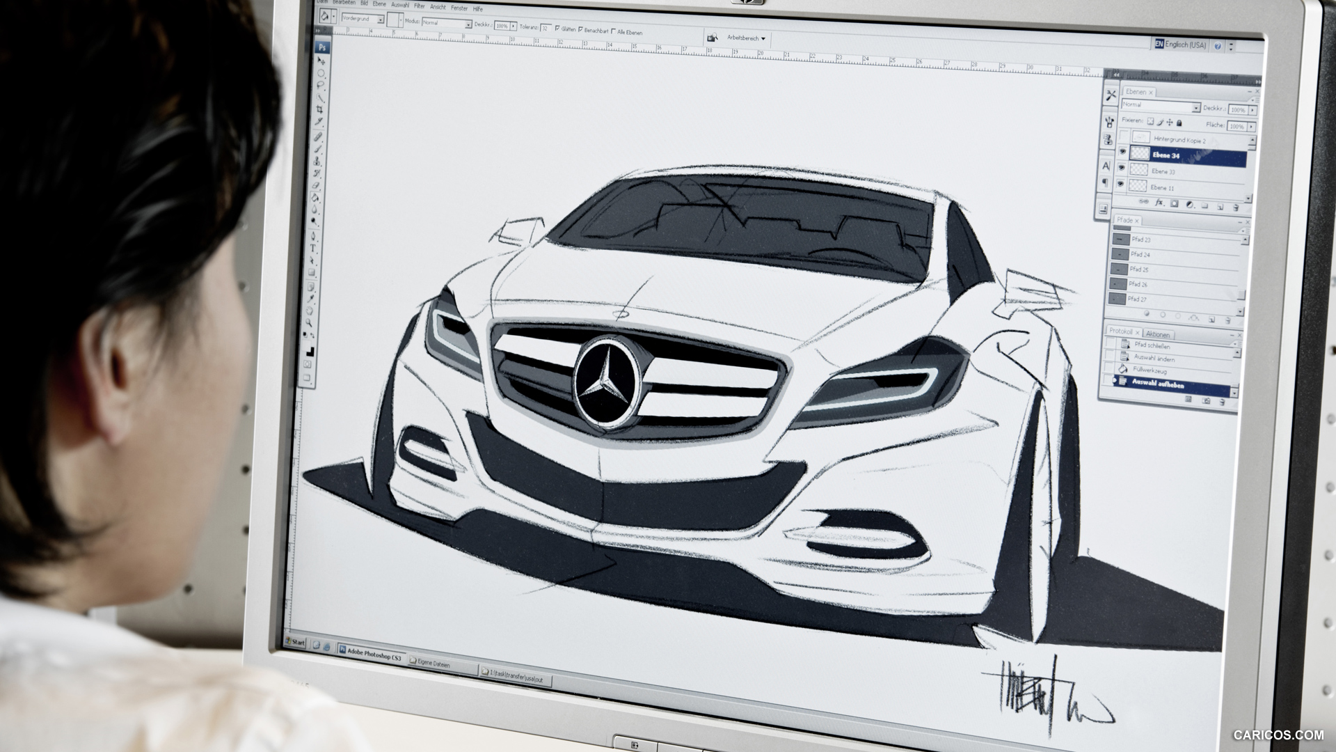 2012 Mercedes Benz CLS-Class  - Design Sketch, #89 of 116
