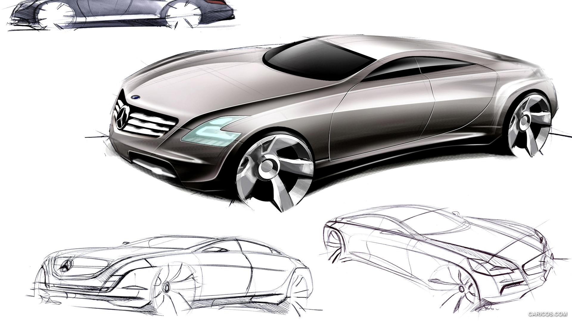 2012 Mercedes Benz CLS-Class  - Design Sketch, #90 of 116