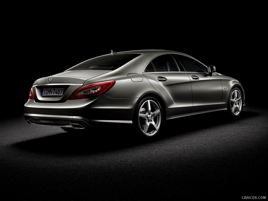 2012 Mercedes Benz CLS-Class - Tail Lights off - 