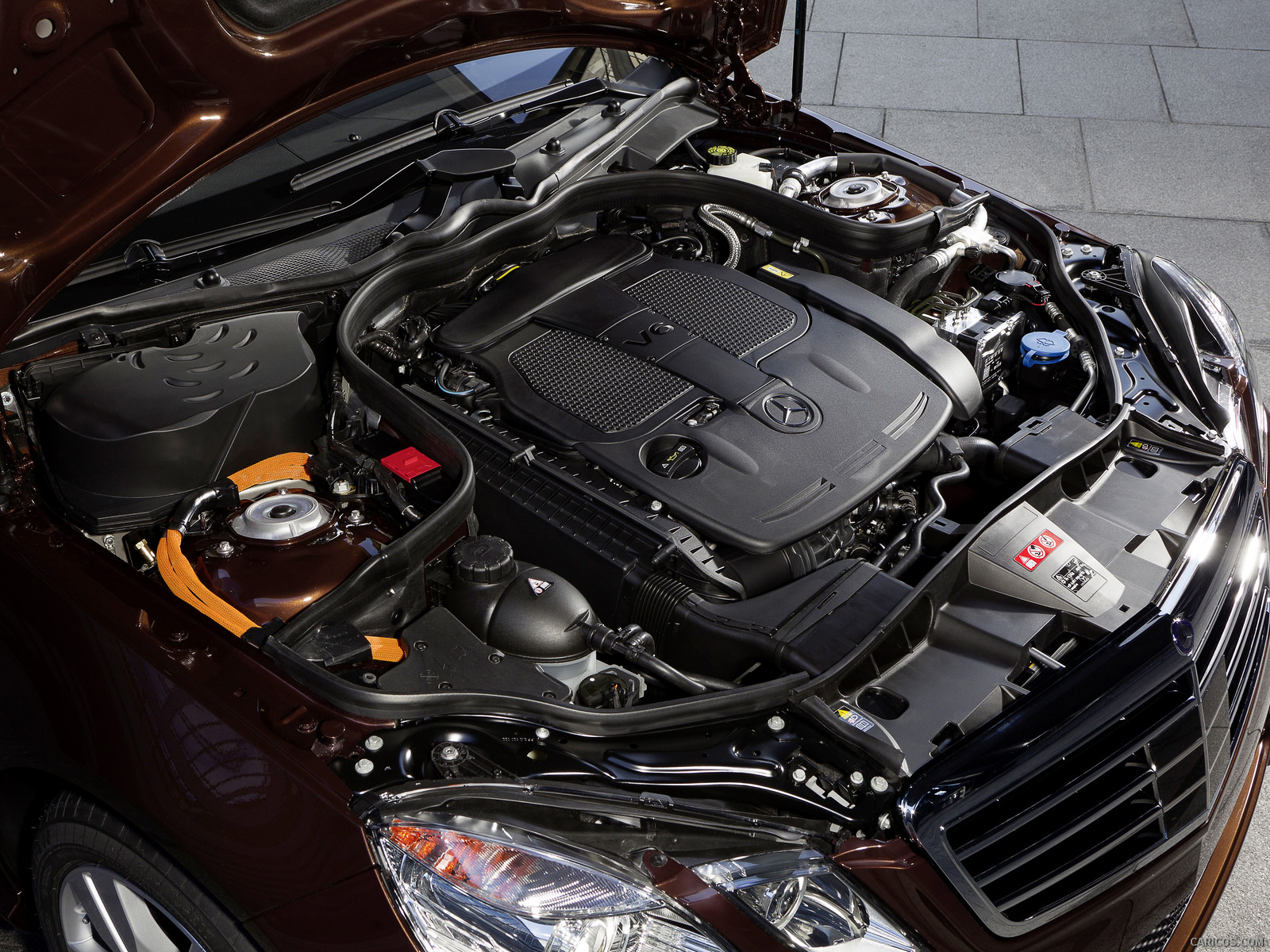 2012 Mercedes-Benz E400 BlueTEC HYBRID - Engine, #16 of 21