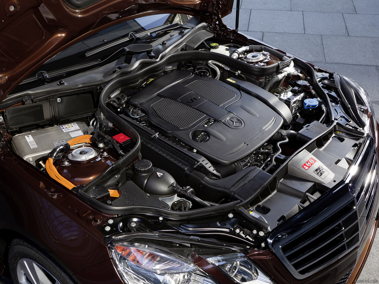 2012 Mercedes-Benz E400 BlueTEC HYBRID - Engine, #17 of 21
