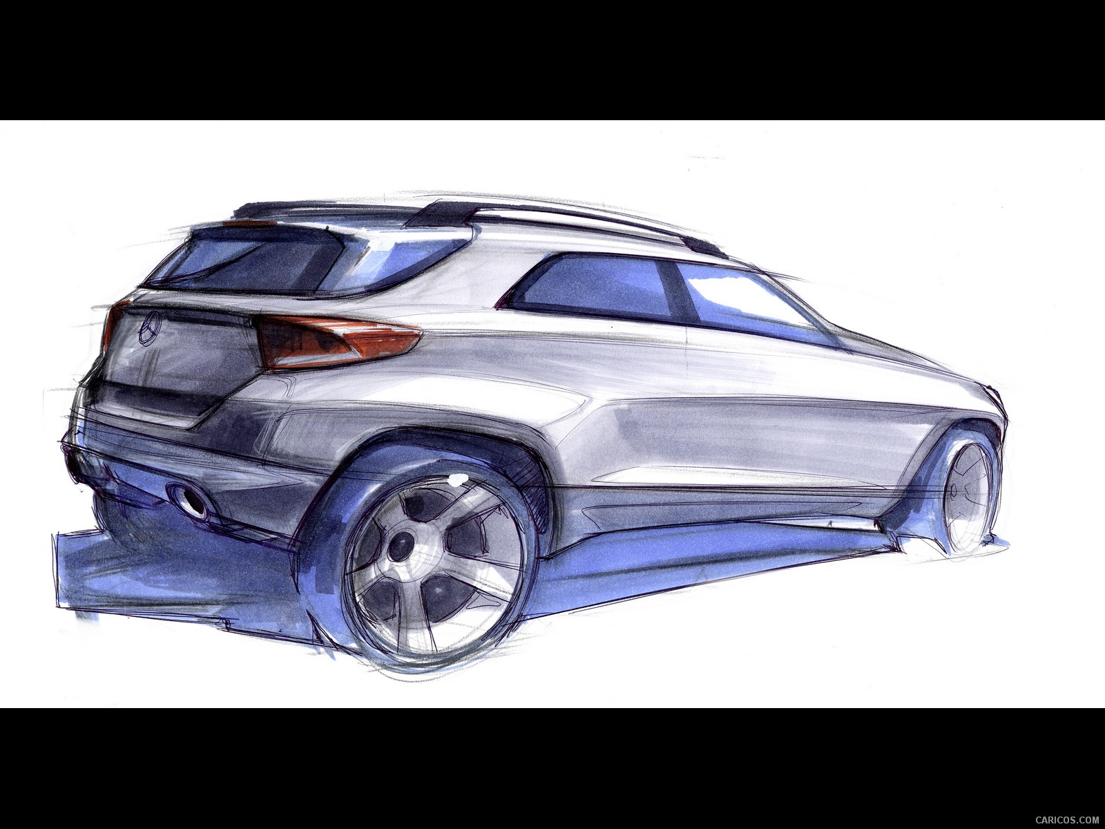 2012 Mercedes-Benz M-Class - Design Sketch, #186 of 320