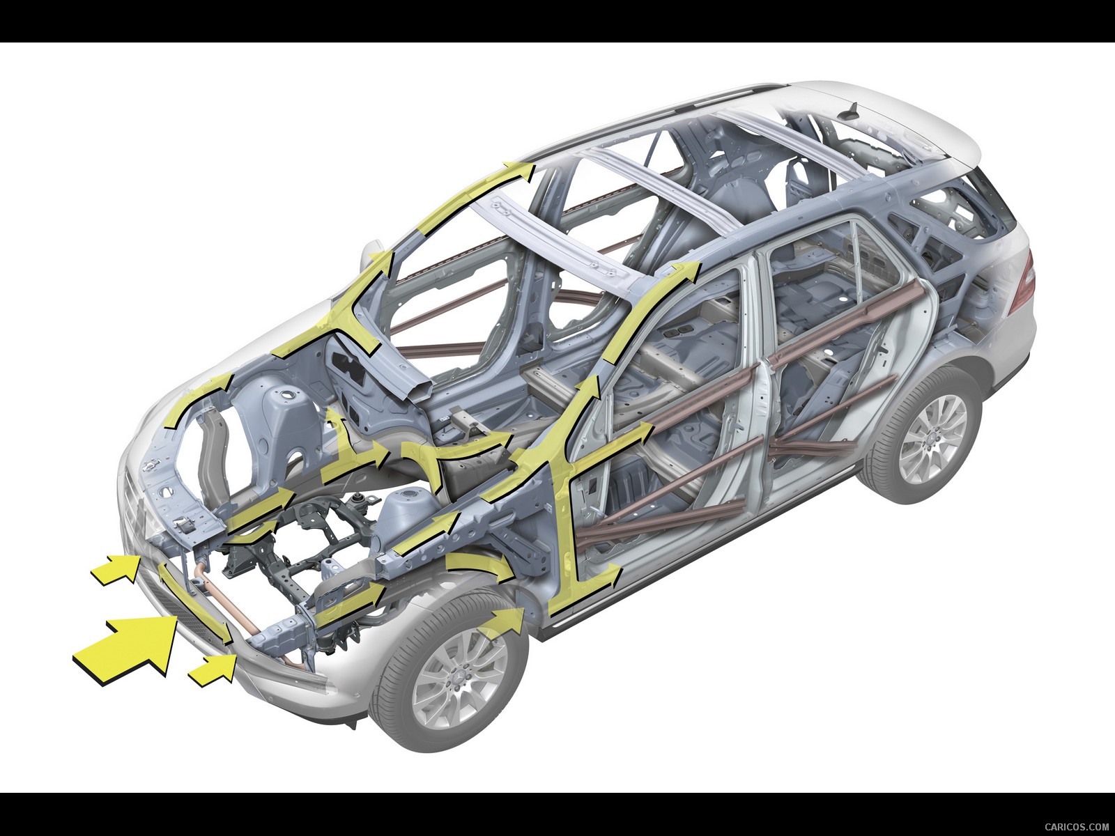 2012 Mercedes-Benz M-Class Safety in detail - , #152 of 320