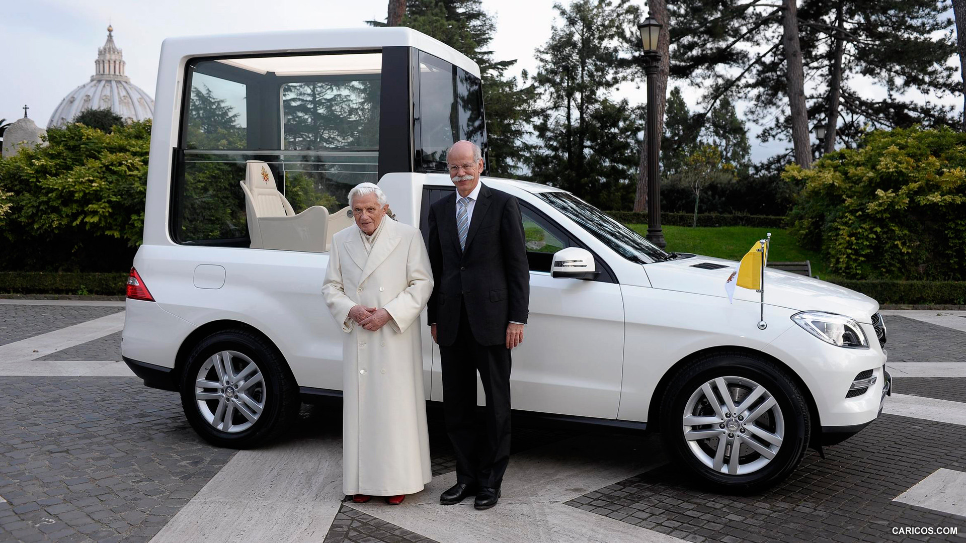 2012 Mercedes-Benz Popemobile with Pope Benedict XVI - , #2 of 6