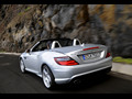 2012 Mercedes-Benz SLK350 Iridium Silver - Rear