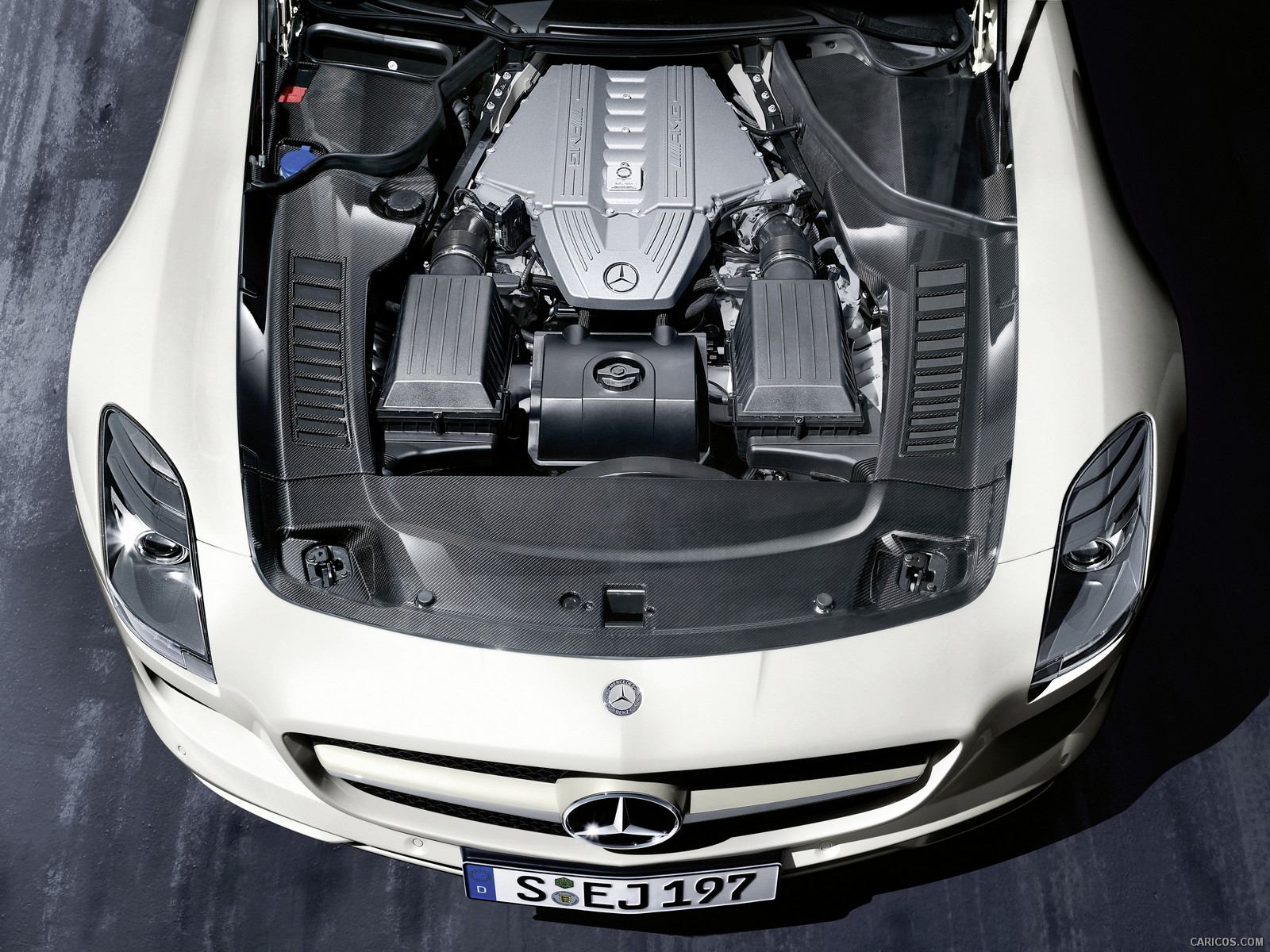 2012 Mercedes-Benz SLS AMG Roadster  - Engine, #90 of 129