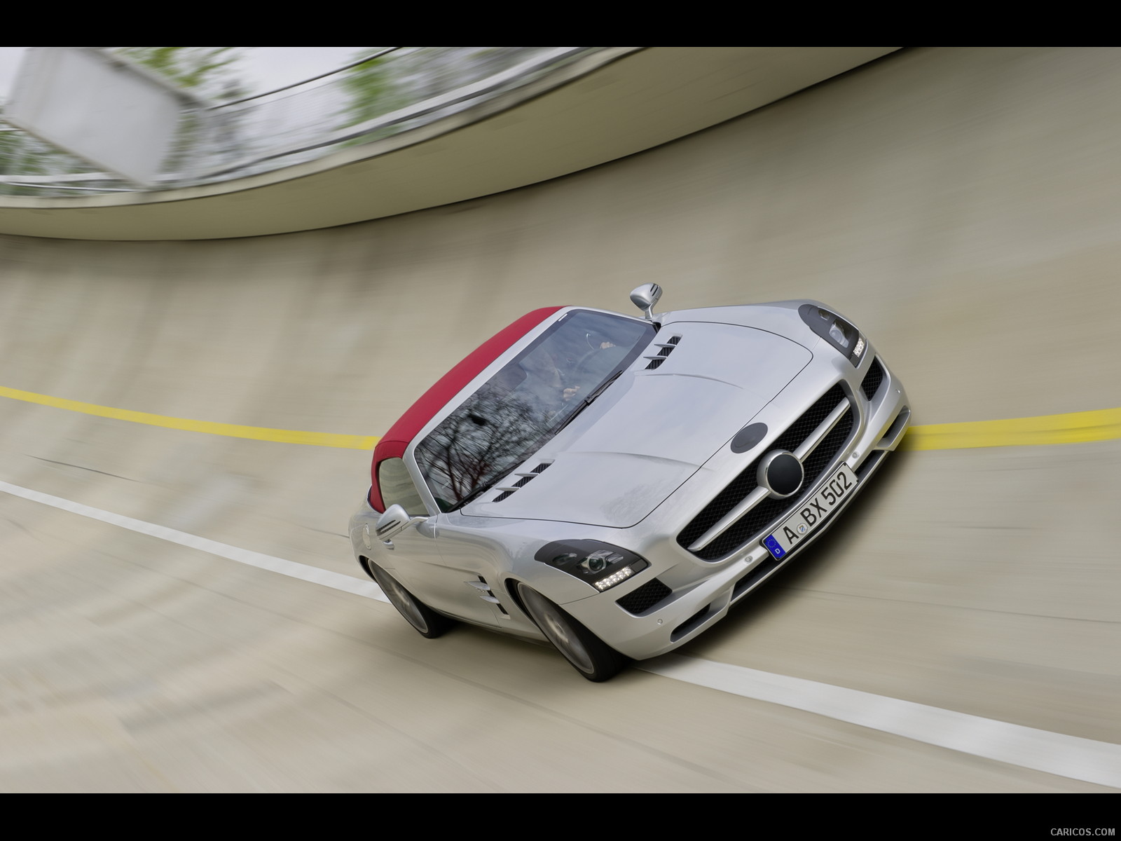 2012 Mercedes-Benz SLS AMG Roadster - Test track - , #117 of 129