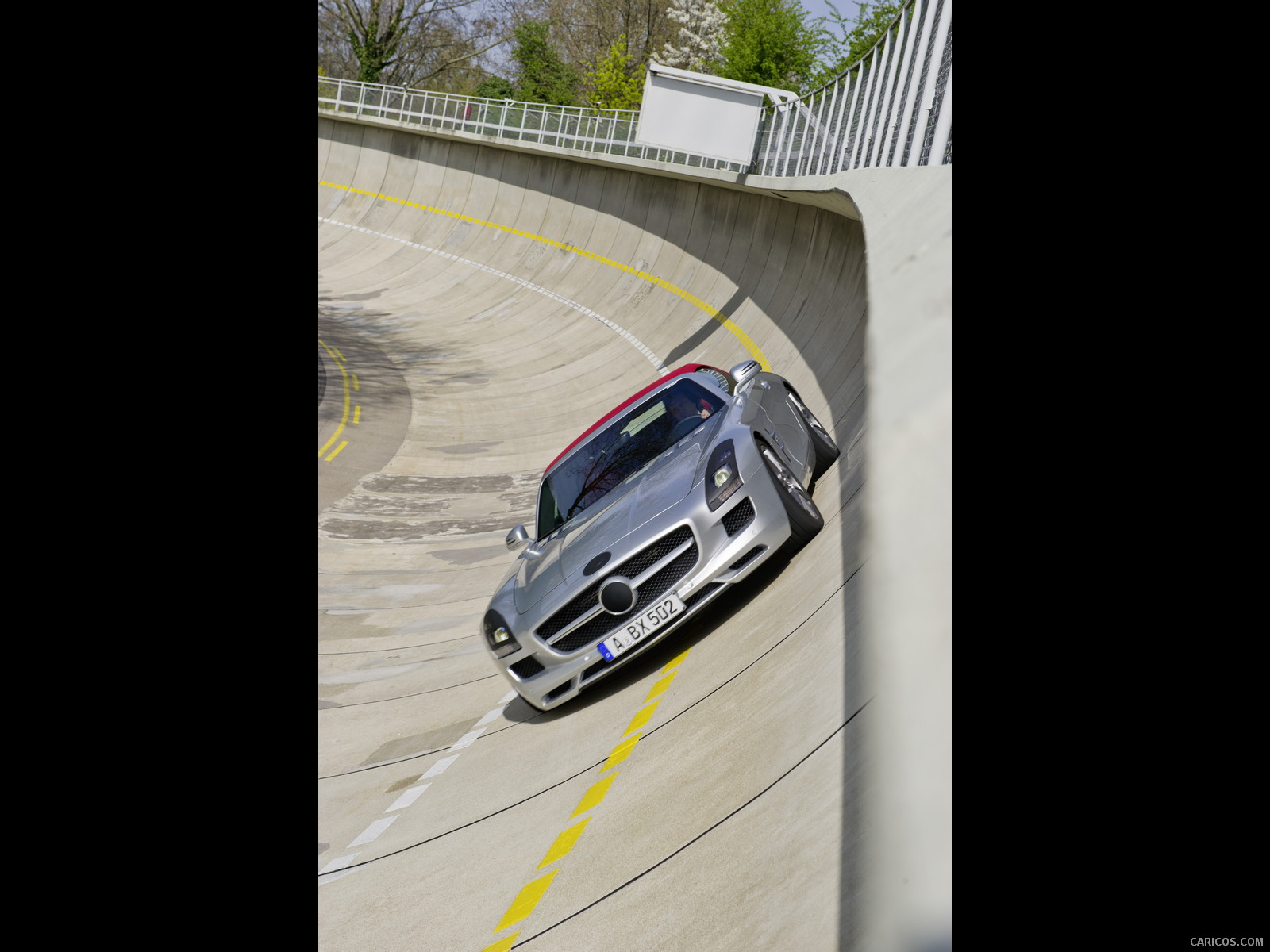 2012 Mercedes-Benz SLS AMG Roadster - Test track - , #119 of 129