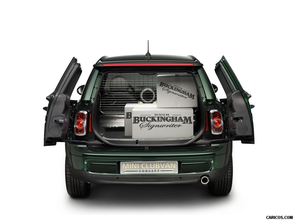 2012 Mini Clubvan Concept  - Trunk