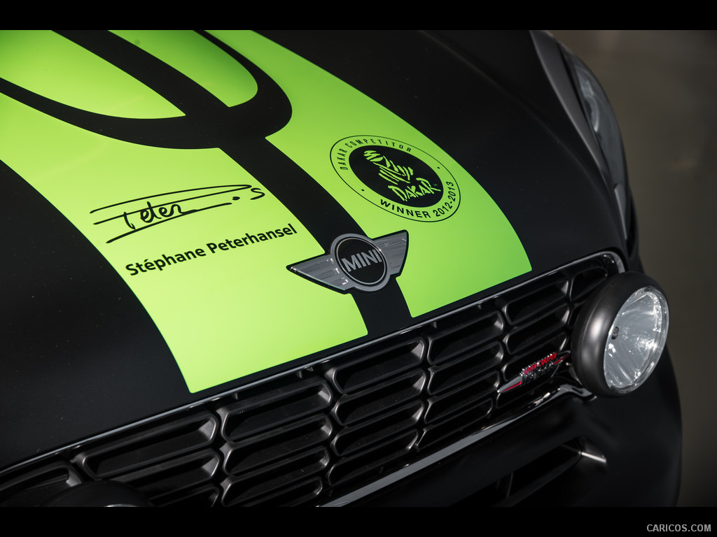 2013 MINI Countryman J.C. Works ALL4 Dakar Winner  - Grille