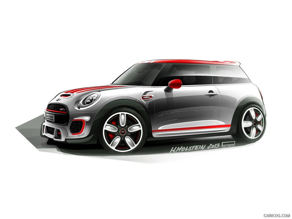 2013 MINI John Cooper Works Concept  - Design Sketch