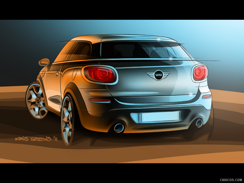 2013 MINI Paceman  - Design Sketch