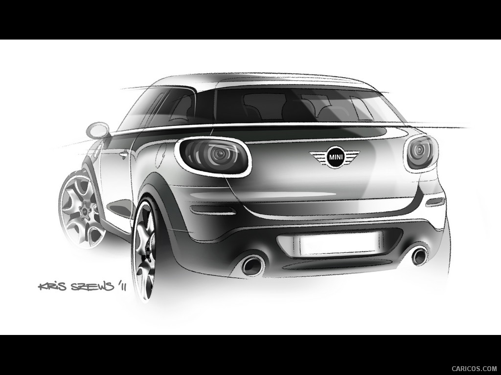 2013 MINI Paceman  - Design Sketch