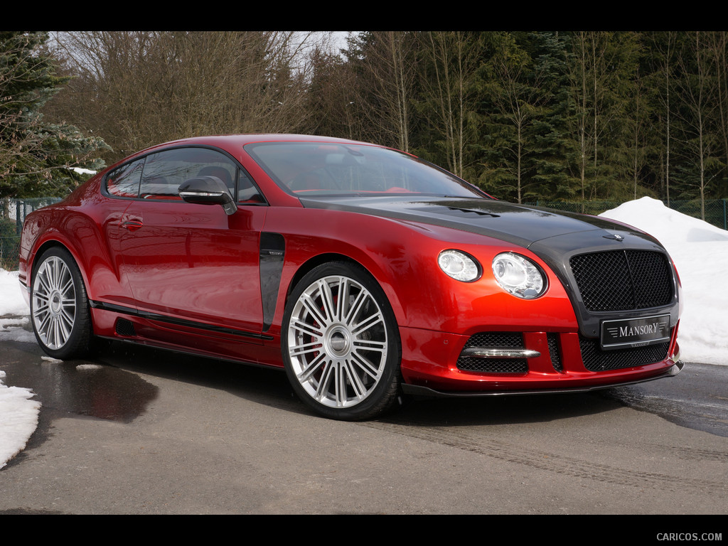 2013 Mansory Sanguis based on Bentley Continental GT  - Front