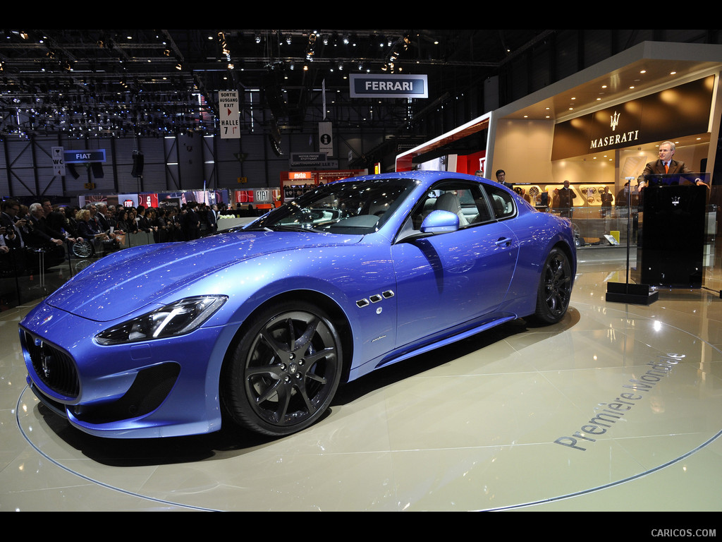 2013 Maserati GranTurismo Sport Presentation - Front