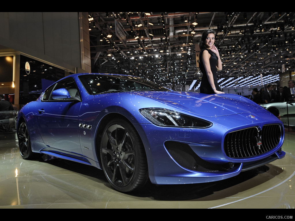 2013 Maserati GranTurismo Sport Presentation - Front