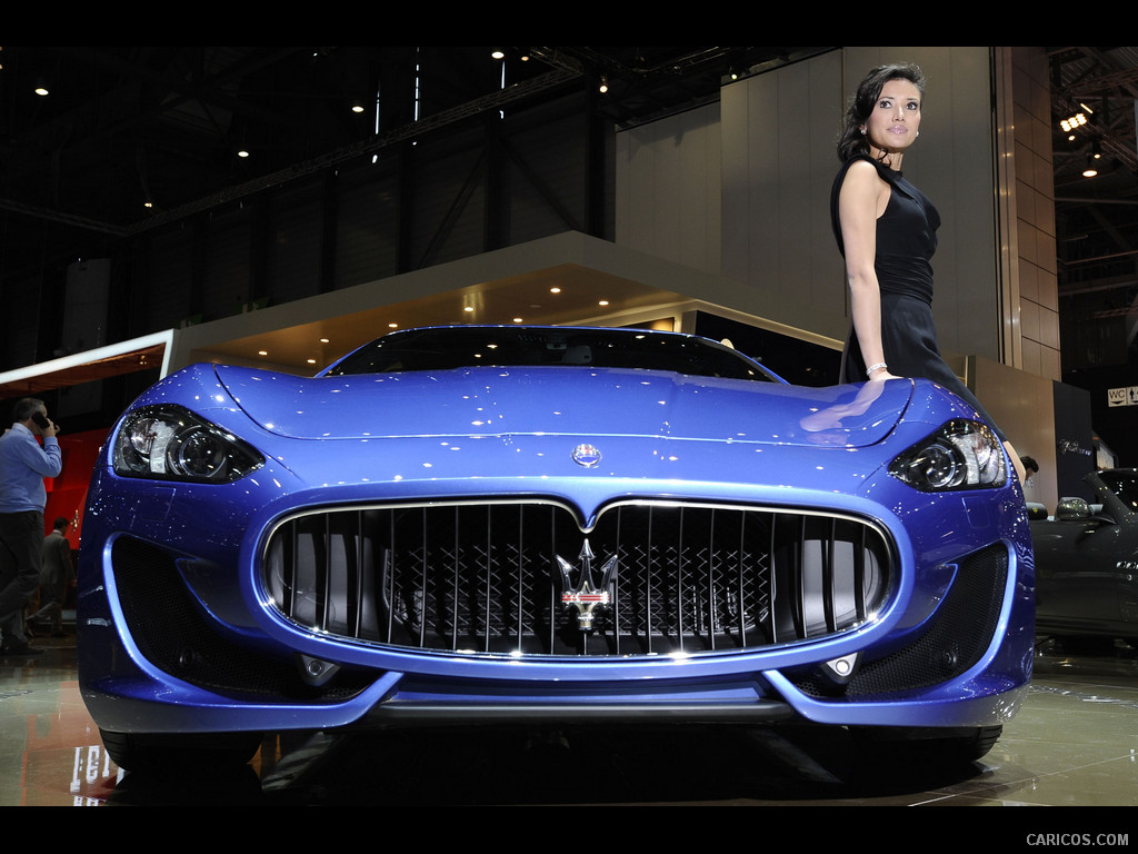 2013 Maserati GranTurismo Sport Presentation - Grille