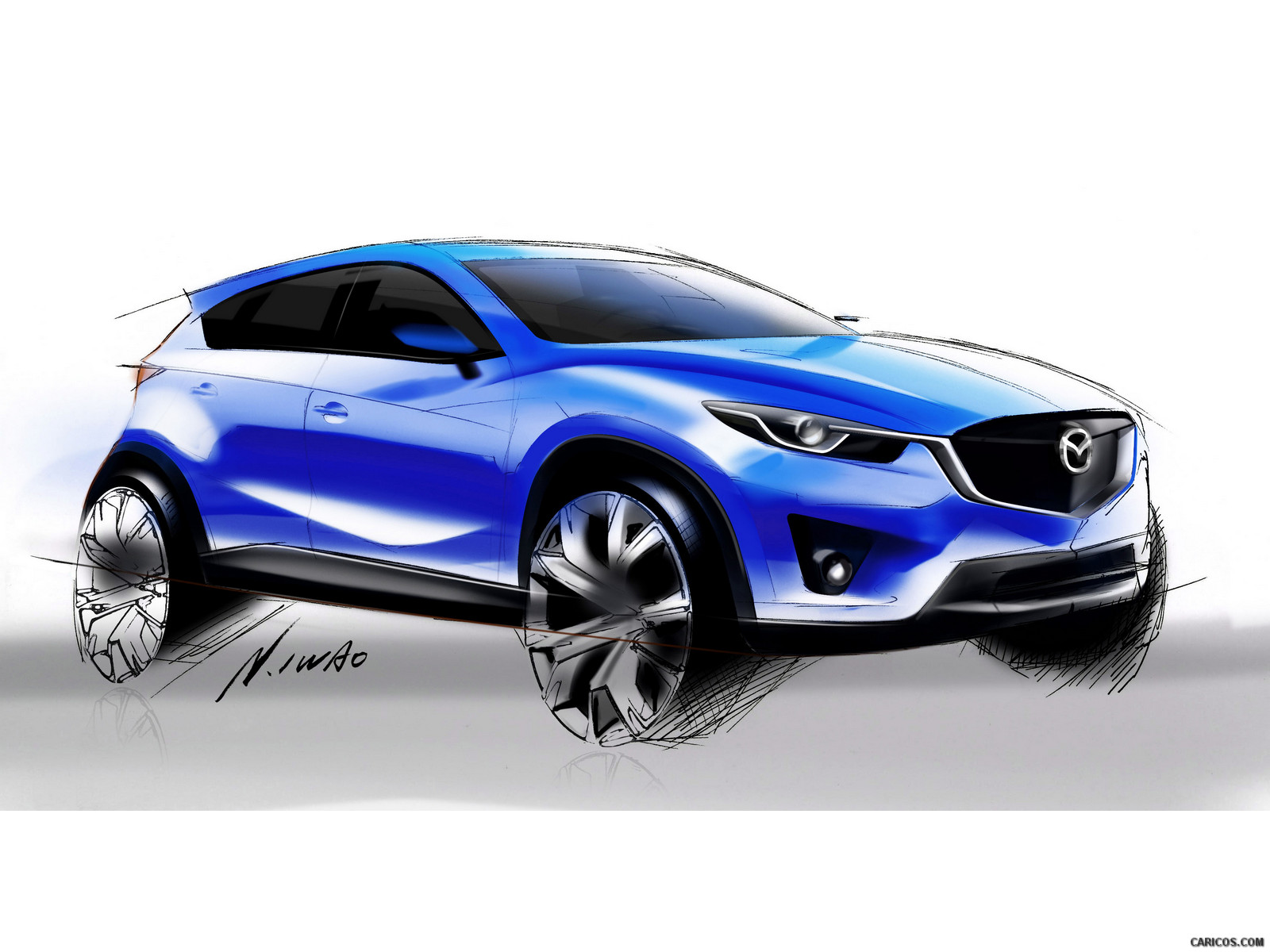 2013 Mazda CX-5  - Design Sketch, #148 of 151