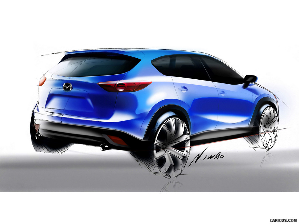 2013 Mazda CX-5  - Design Sketch