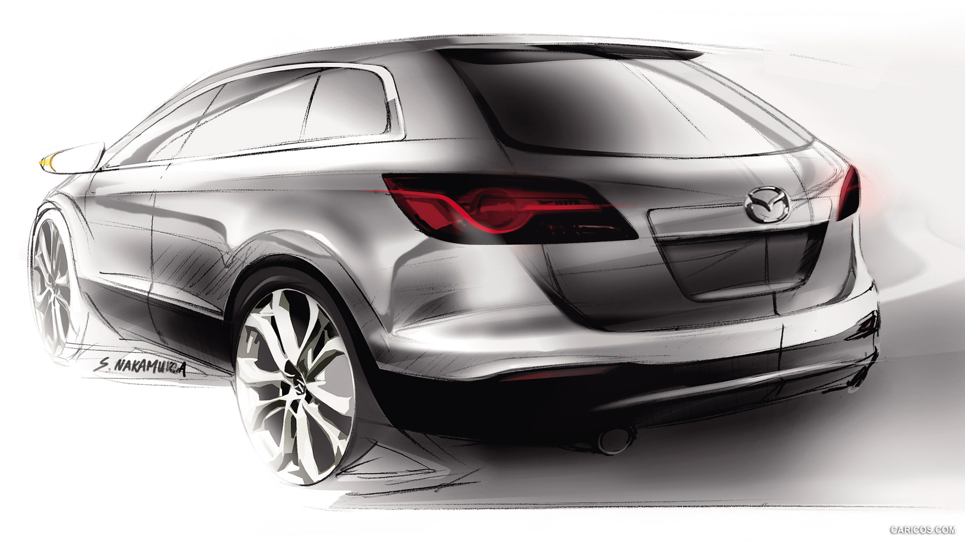 2013 Mazda CX-9  - Design Sketch, #16 of 17