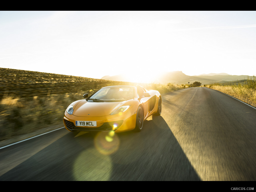 2013 McLaren MP4-12C Spider  - Front