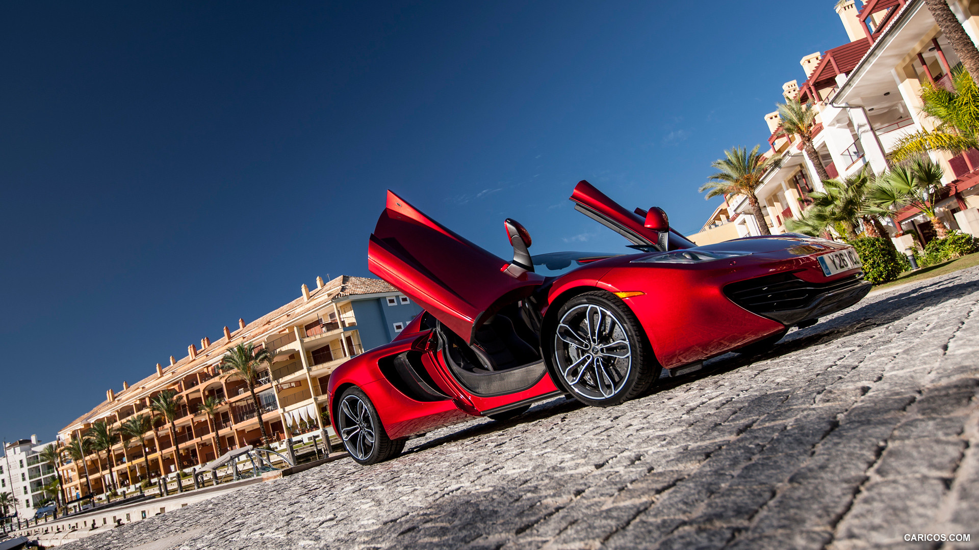 2013 McLaren MP4-12C Spider - Doors Up - Side, #79 of 208