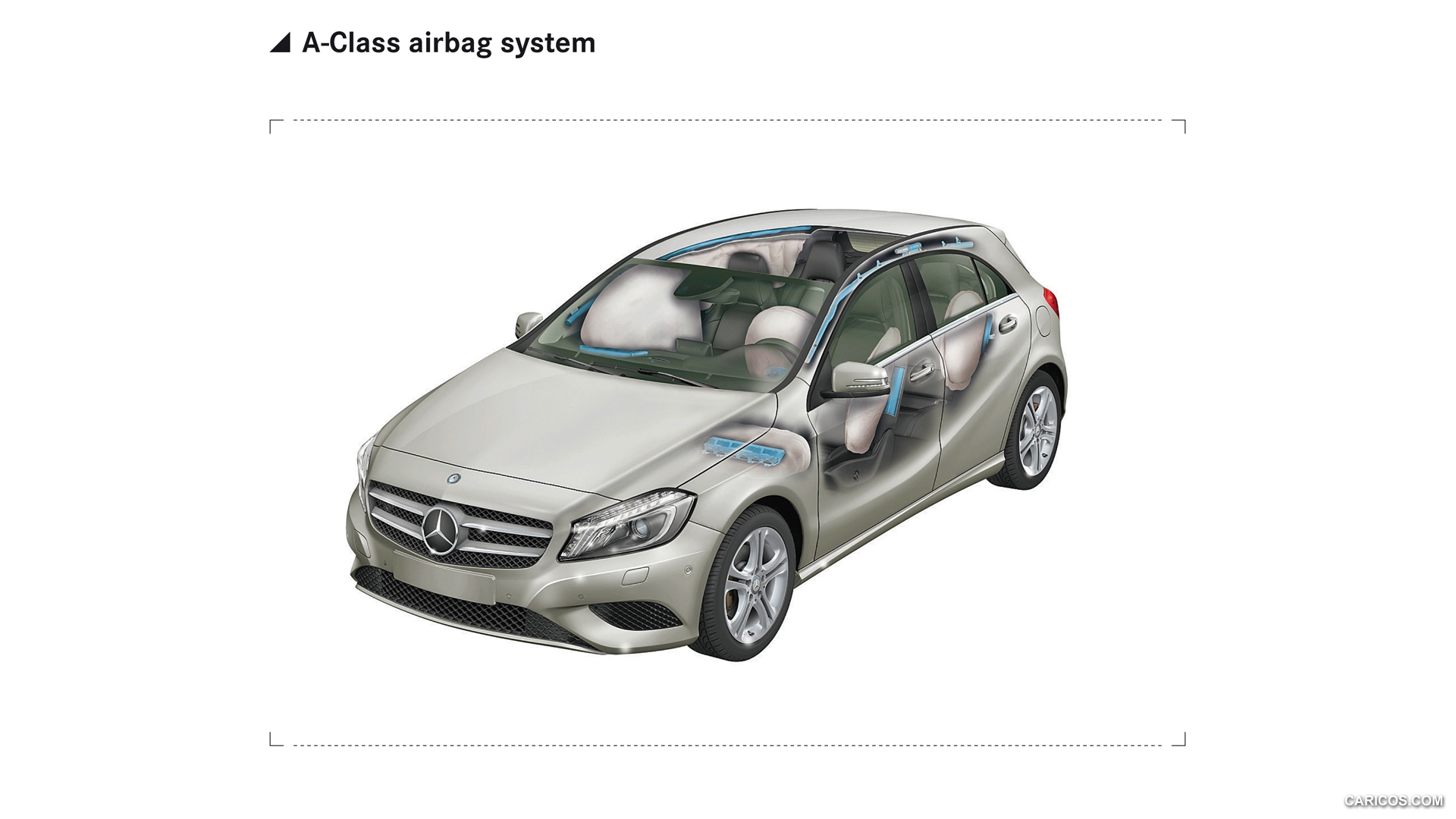 2013 Mercedes-Benz A-Class airbag system - , #124 of 188