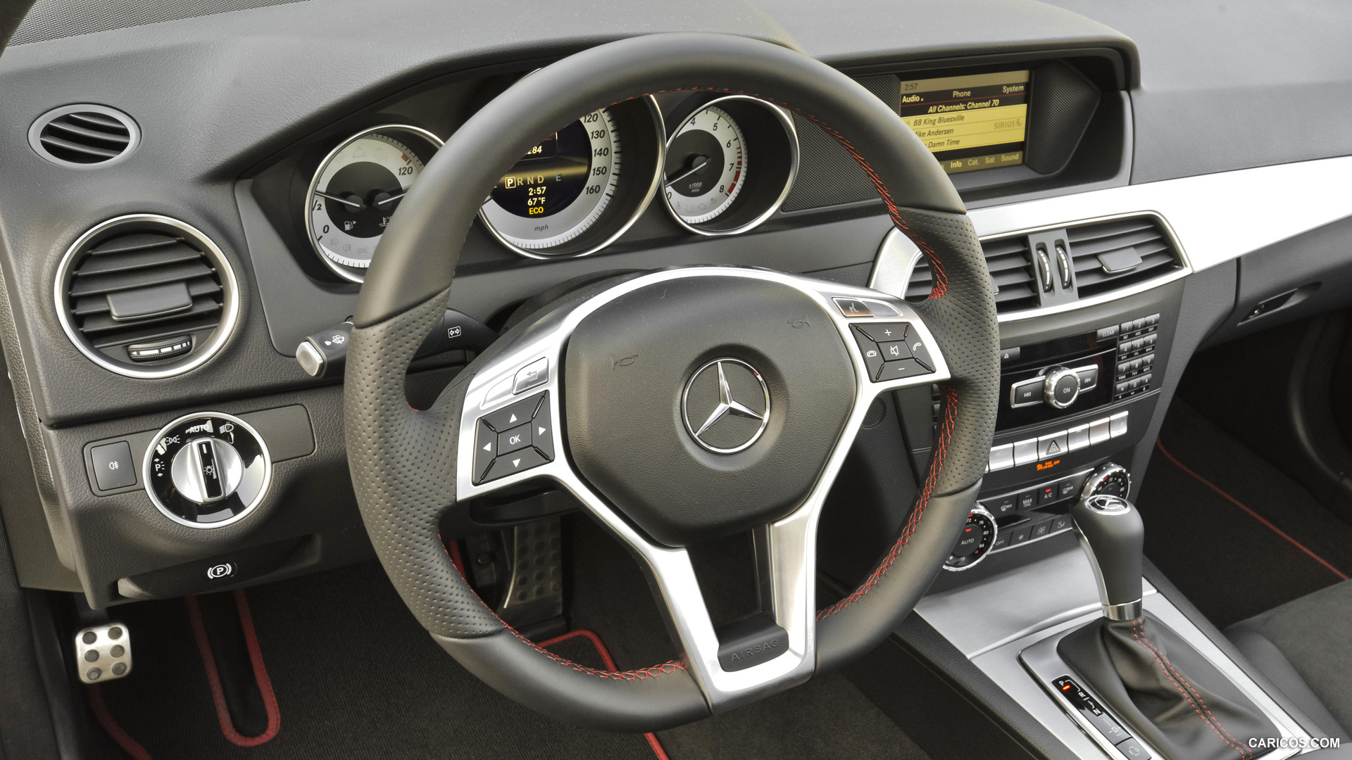 2013 Mercedes-Benz C300 4MATIC Sedan Sport Package Plus  - Interior Detail, #82 of 122