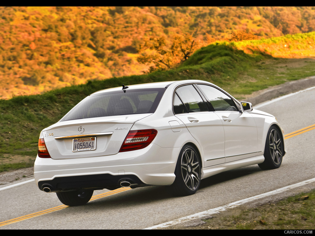 2013 Mercedes-Benz C300 4MATIC Sedan Sport Package Plus  - Rear