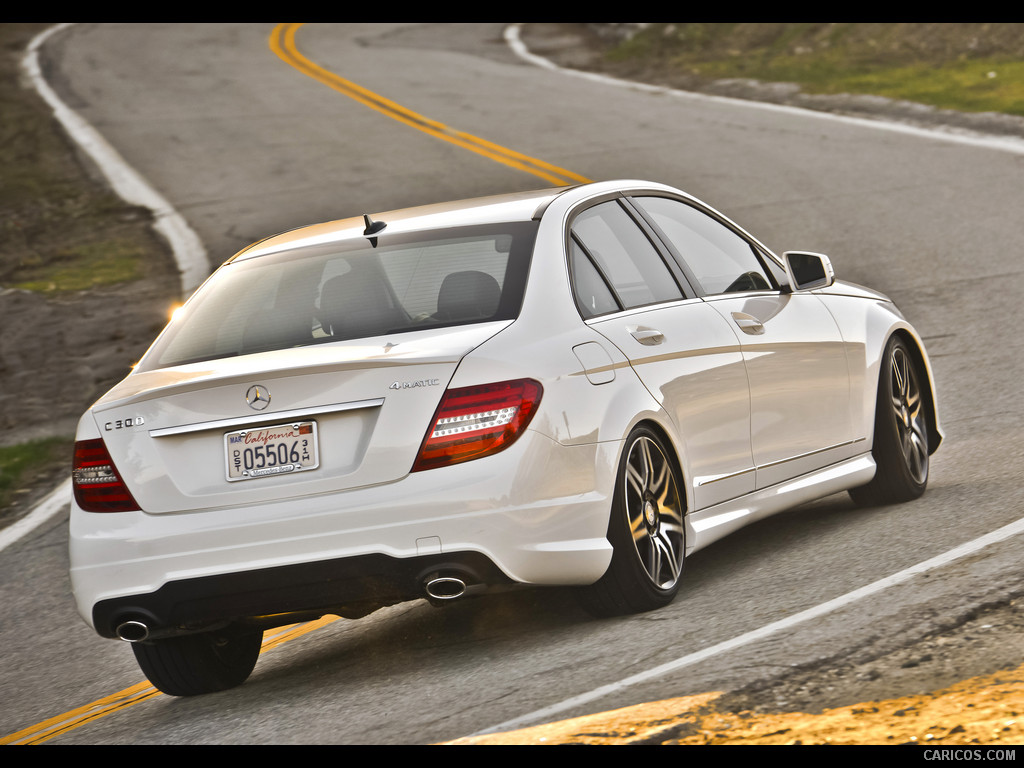 2013 Mercedes-Benz C300 4MATIC Sedan Sport Package Plus  - Rear