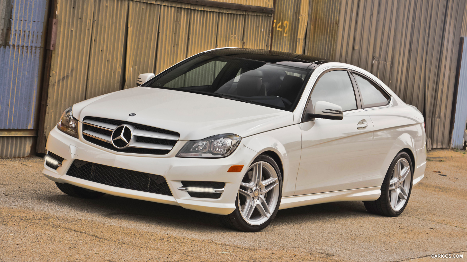 2013 Mercedes-Benz C350 Coupe  - Front, #6 of 86